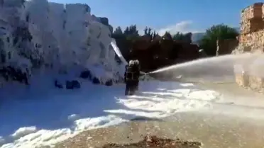 Kahramanmaraş'ta Kağıt Fabrikası Yangını