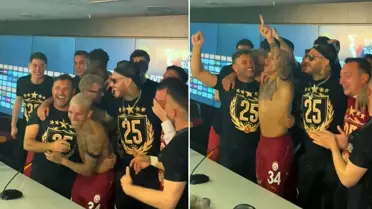 Okan Buruk'u istifaya davet ettiler! İşte futbolcuların basın toplantısını bastığı anlar