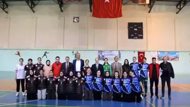 Oltu'da Hentbol Heyecanı