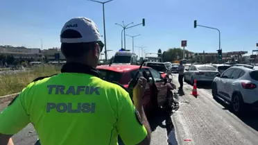 Uşak'ta Zincirleme Kaza: 7 Yaralı