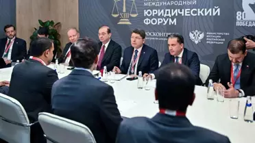 Bakan Tunç'tan Rusya'da Adli İşbirliği Görüşmeleri