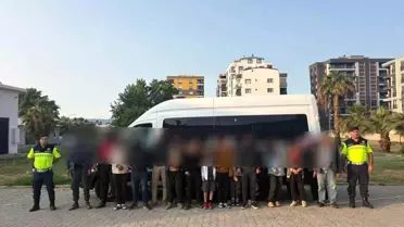 Germencik'te 21 Düzensiz Göçmen Yakalandı