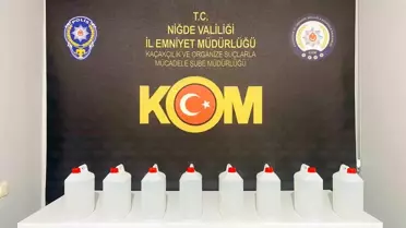 Niğde'de Kaçakçılık Operasyonu: 4 Gözaltı