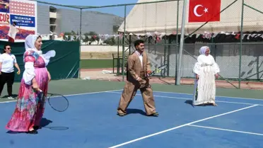 4. Uluslararası Cudi Cup Tenis Turnuvası Şırnak'ta Başladı