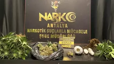 Antalya'da Uyuşturucu Operasyonları: 28 Gözaltı, 17 Tutuklama