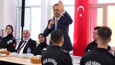 Bakan Yerlikaya, Polis Akademisi Öğrencileriyle Buluştu