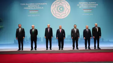 Cumhurbaşkanı Erdoğan, Türk Devletleri Teşkilatı Gayri Resmi Zirvesi için Macaristan'da