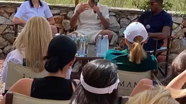 Djokovic ve Redmayne Bodrum'da Buluştu