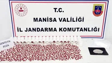 Manisa'da Uyuşturucu Operasyonu: 5 Bin Hap Ele Geçirildi