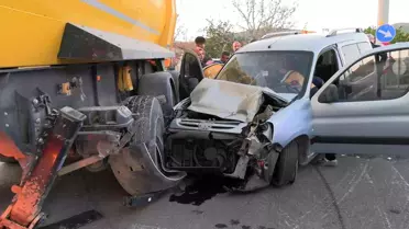 Tavşanlı'da Trafik Kazası: 5 Yaralı