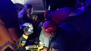 Altıeylül'de Tek Taraflı Trafik Kazası