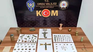 Ordu'da Tarihi Eşya Operasyonu