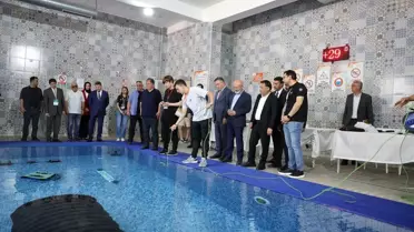Kocasinan Belediyesi'nden Gençlere Teknoloji Desteği: Su Altı ve Su Üstü Robot Yarışmaları Düzenlendi