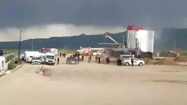 Erzurum'da asfalt tesisinde patlama! 1 işçi hayatını kaybetti