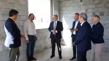 Kayseri'de Çevre Dostu Bahçeli Ev Projesi Hızla İlerliyor