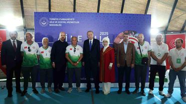 Cumhurbaşkanı Erdoğan Etnospor festivalini ziyaret etti