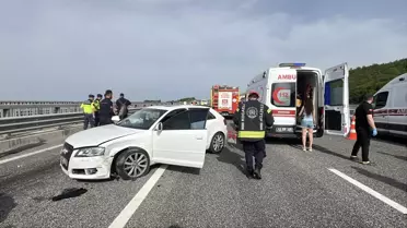 Kuzey Marmara Otoyolu'nda Kaza: 5 Yaralı