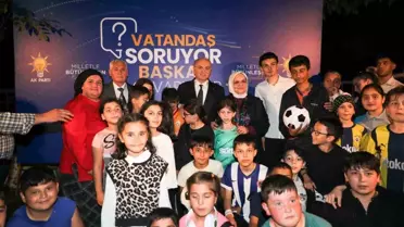 Düzce'de Vatandaşlar Başkan Özlü ile Buluştu