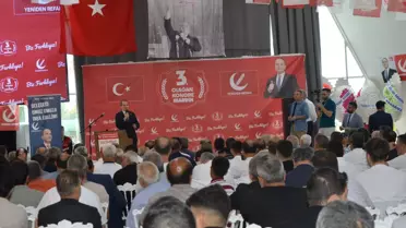 Erbakan'dan Ekonomi Vurgusu