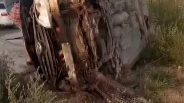Hatay'da Takla Atan Araçta 4 Yaralı