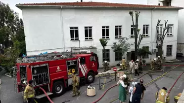 Üsküdar Hastanesi'nde Yangın