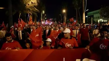 15 Temmuz şehitleri Marmaris'te anıldı