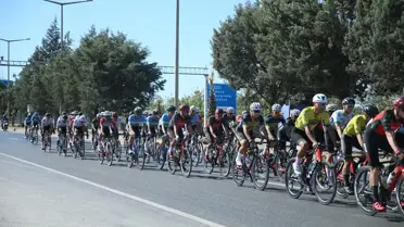 Kahramanmaraş'ta Bisiklet Yarışı Başladı