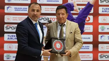 Edirne'de 21 Yaş Altı Balkan Judo Şampiyonası Başladı