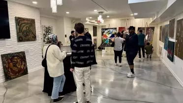 Cihan Yıldız'ın Soyut Sanat Sergisi