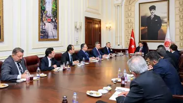 Adalet Bakanı Baro Başkanlarıyla Görüştü