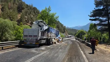Pozantı'da Zincirleme Trafik Kazası: 1 Ölü, 2 Yaralı