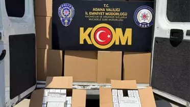 Adana'da 6,5 Milyon Makaron Ele Geçirildi