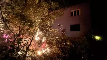 Feke'de Yangın: Dumandan Etkilenme Vakası