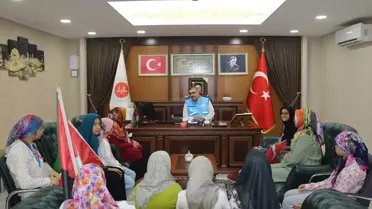 Kuran Kursu Öğrencilerinden Filistin'e Destek
