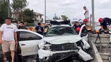Ceyhan'da Otoyol Kazası: 1 Ölü, 4 Yaralı