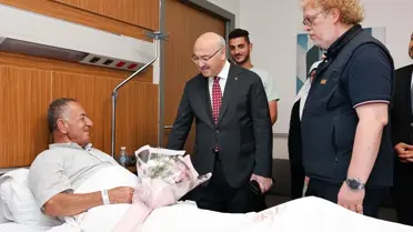 Adana'da Filistinli Hastalara Ziyaret