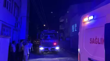 Adıyaman'da Yangın: 2 Kişi Dumandan Etkilenerek Hastaneye Kaldırıldı
