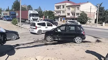 Adıyaman'da Otomobil Çarpışması: 4 Yaralı