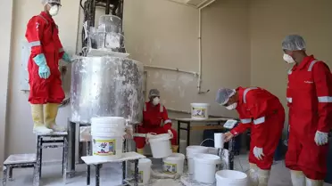Öğrenciler Boya Üretimiyle 5 Milyon Lira Hedefliyor
