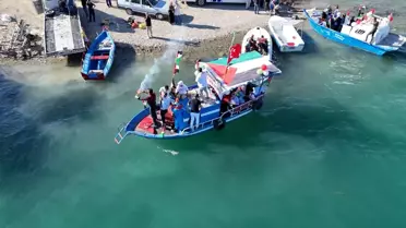 Kahta'da Filistin'e Destek Gösterisi