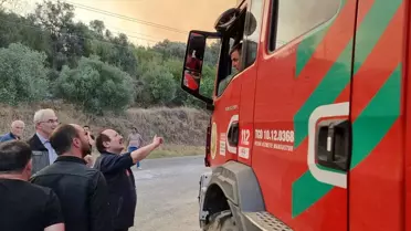 AFAD'dan Ödemiş'teki orman yangınına ilişkin bilgilendirme