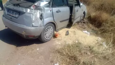 Emirdağ'da Otomobil Devrildi: 4 Yaralı