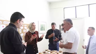 Ağın'da Hayat Boyu Öğrenme Sergisi Açıldı