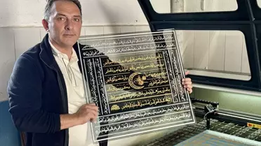 Ahi Sancağı Camda Hayat Buldu