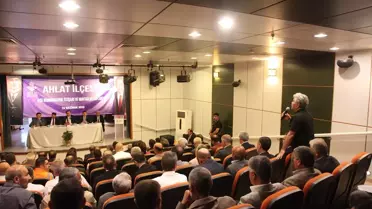 Ahlat'ta Koordinasyon ve İstişare Toplantısı
