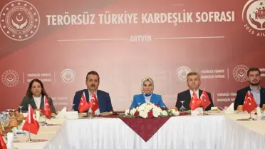Aile ve Sosyal Hizmetler Bakanı Göktaş, Artvin'de konuştu Açıklaması