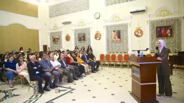 Aile ve Sosyal Hizmetler Bakanı Göktaş, Azerbaycan'da üniversite öğrencileriyle buluştu Açıklaması