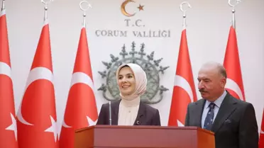 Aile ve Sosyal Hizmetler Bakanı Göktaş, Çorum'da ziyaretlerde bulundu