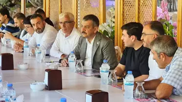 Erol Keleş Keban'da Alabalık Üreticileriyle Buluştu
