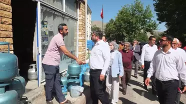 Nazırlı Keban'da Toplantı Düzenledi